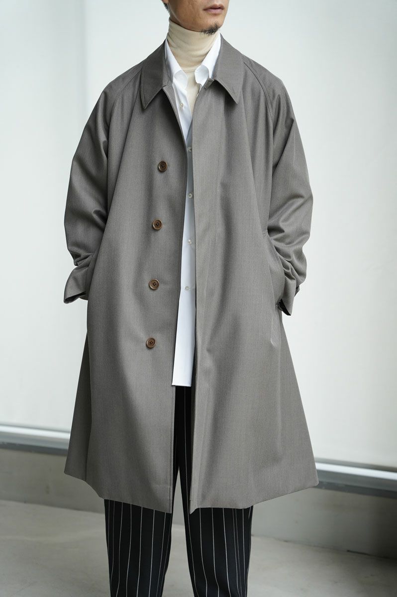 EAUSEENON ウールコート YOHJI GRAY 38 オウシーナン coat