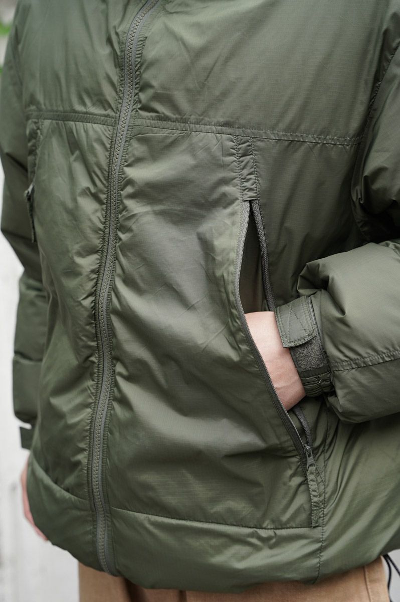 mât quotidien エボダウン　ブルゾン TAION DOWN ZIP UP BLOUSON[KHAKI] | 1LDK (ワンエルディーケー