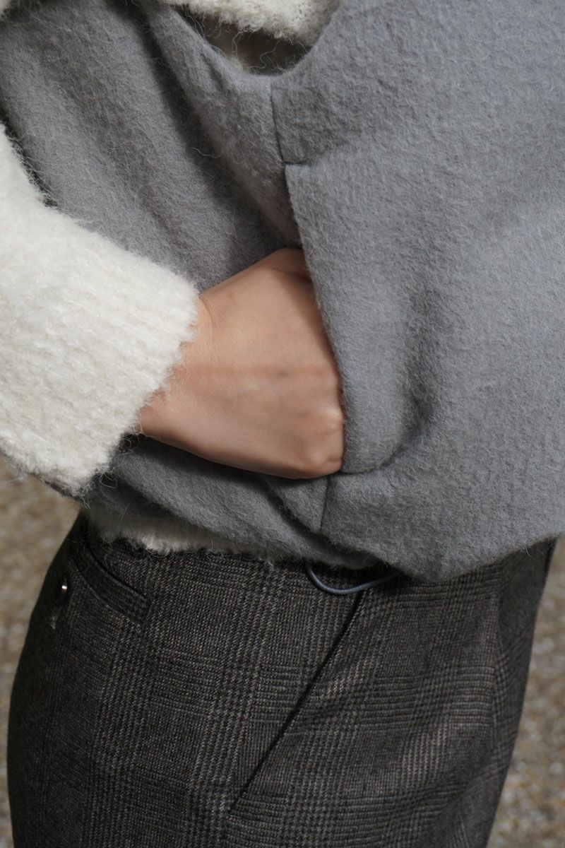 AURALEE アルパカウールスーパーライトベスト オーラリー AURALEE ALPACA WOOL SUPER LIGHT KNIT VEST ベスト