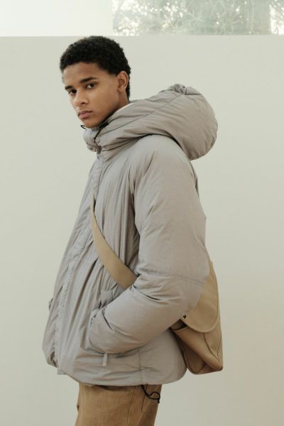 GARMENT DYED DOWN JACKET[FADE GRAY]
