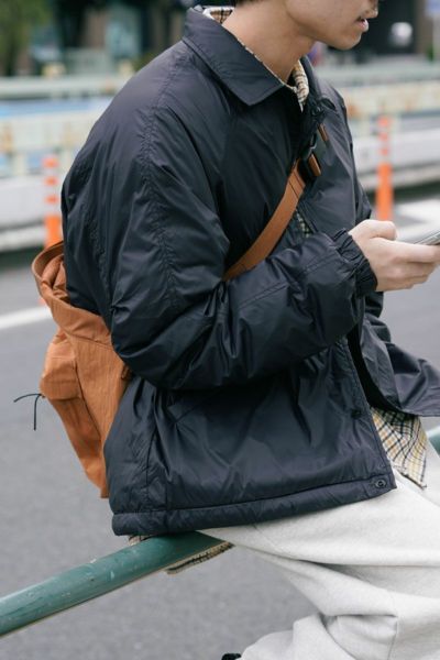 TAION DOWN COACH JACKET[BLACK]