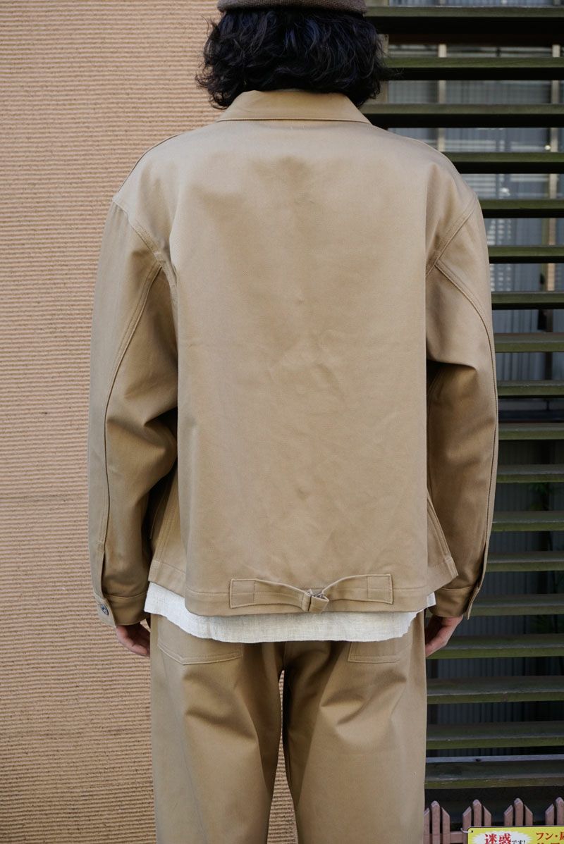 LOT.303 COVERALL JACKET[BEIGE] | 1LDK (ワンエルディーケー