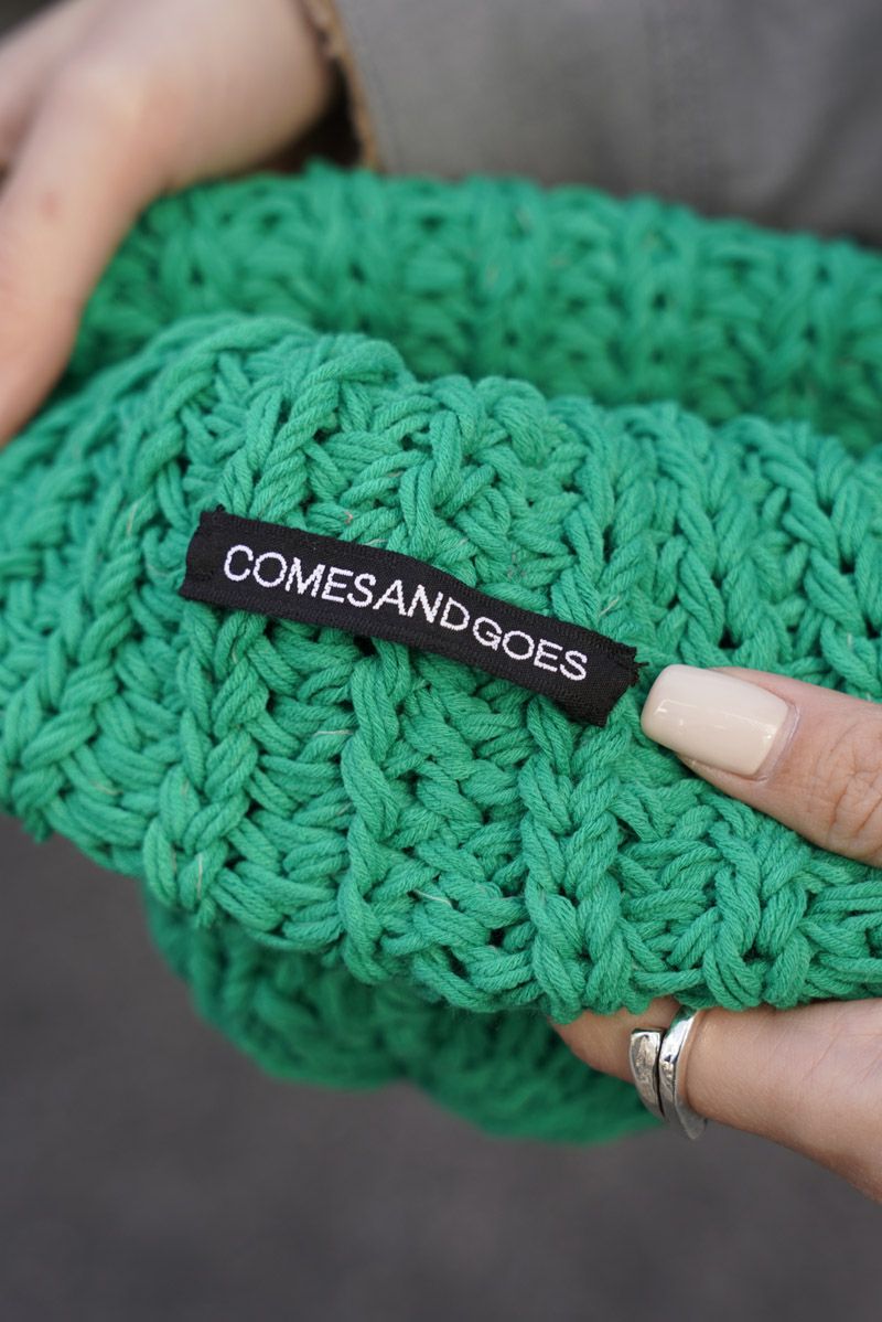 COTTON BIG KNIT[GREEN] | 1LDK (ワンエルディーケー) 公式サイト