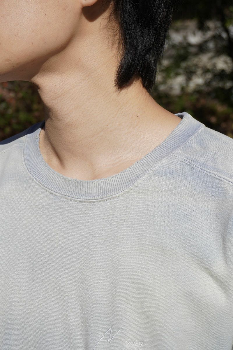 ANCELLM　UNEVENNESS SWEAT SHIRT SAX UNEVENNESS SWEAT SHIRT[SAX] | 1LDK (ワンエルディーケー) 公式