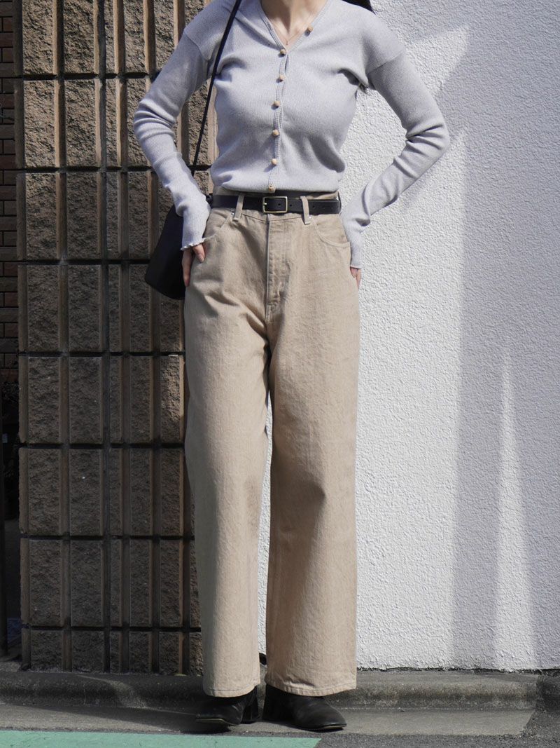 MY BASIC DENIM[BEIGE] | 1LDK (ワンエルディーケー) 公式サイト