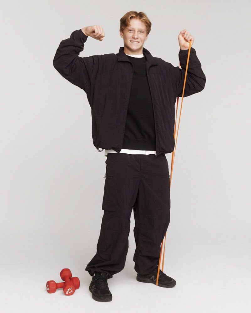 トップス UNIVERSAL PRODUCTS JUMBERCA CREW SWEAT UNIVERSAL PRODUCTS. 