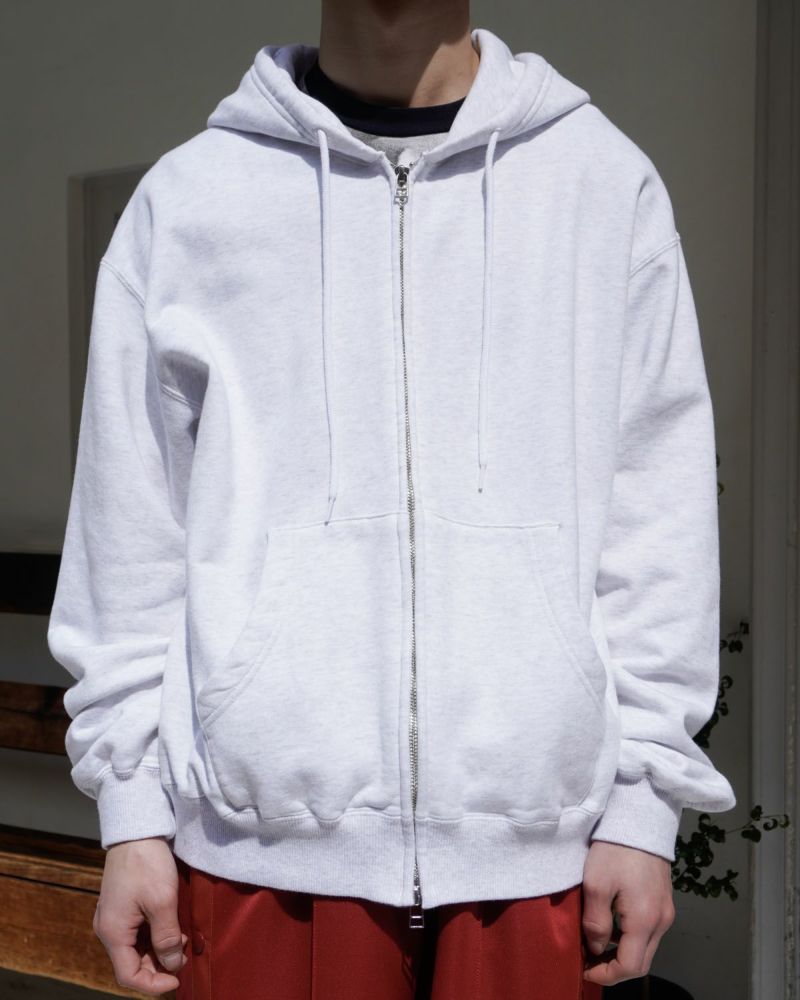 JUMBERCA ZIP UP SWEAT HOODIE[L.GRAY] | 1LDK (ワンエルディー