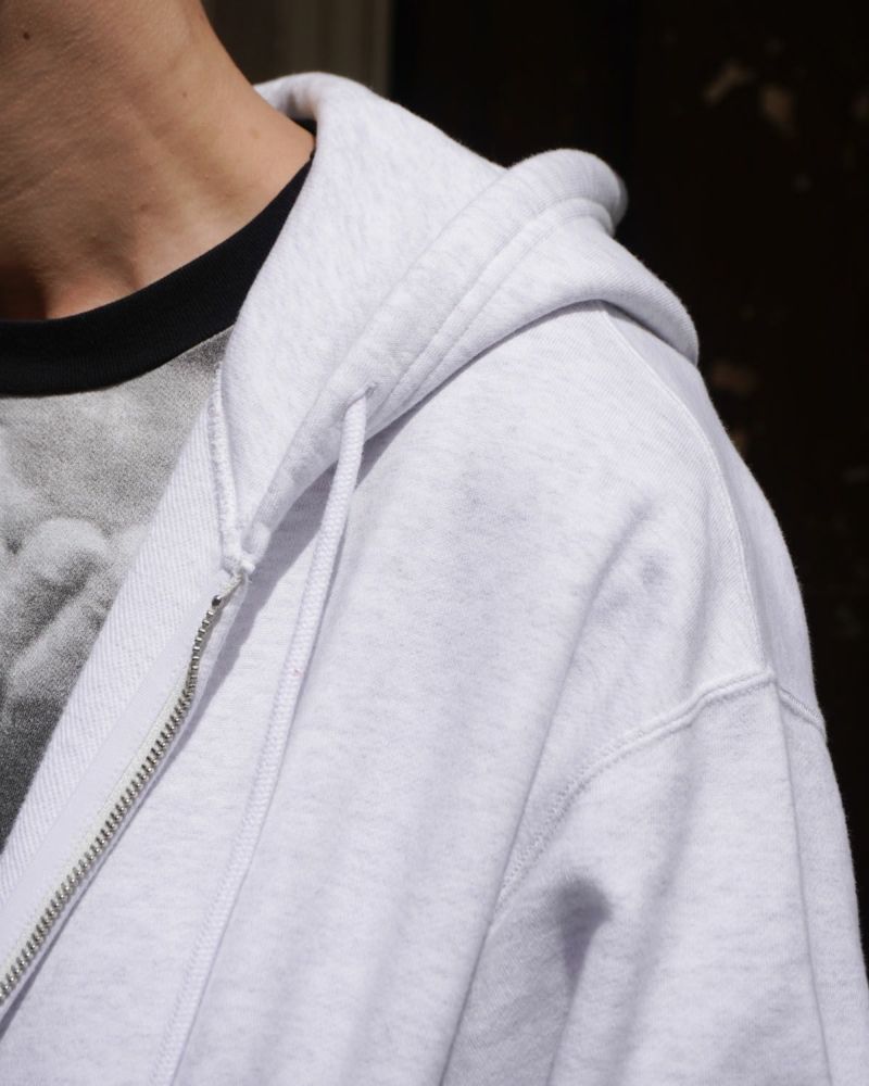 JUMBERCA ZIP UP SWEAT HOODIE[L.GRAY] | 1LDK (ワンエルディー