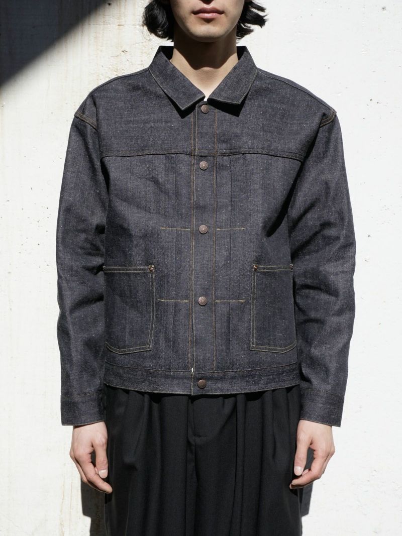 Taiga Takahashi Lot 701 Blanket Lining Denim Overall Jacket