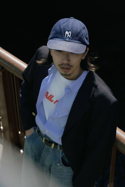 NY DENIM CAP[INDIGO]