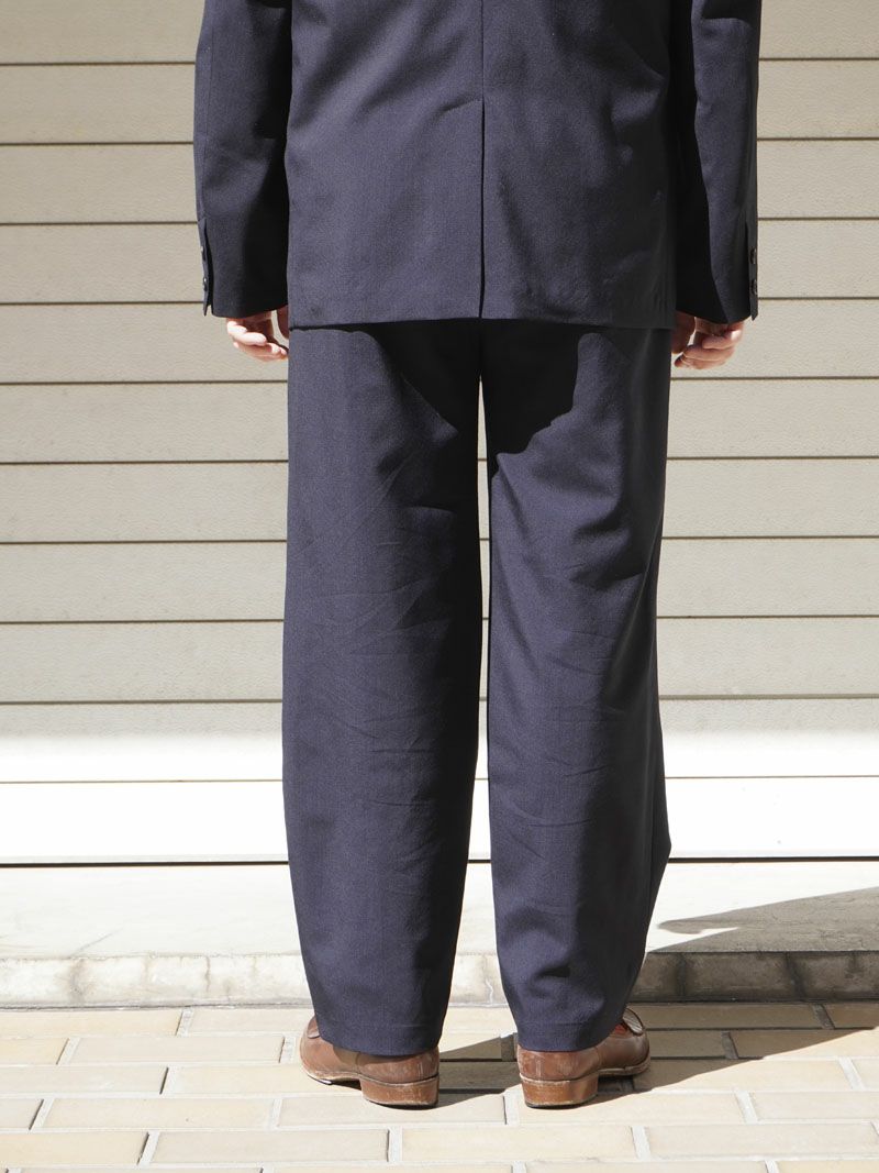 パンツ UNIVERSAL PRODUCTS EASY TROUSERS 23AW WOOL EASY TROUSERS[NAVY] | 1LDK (ワンエルディーケー) 公式サイト