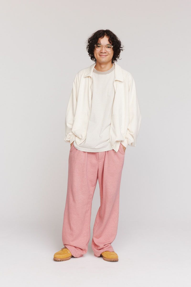 PHATEE HEMP SWEAT TROUSERS[PINK] | 1LDK (ワンエルディーケー