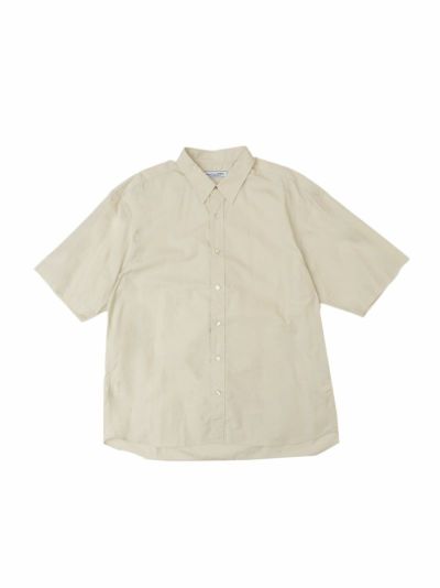 S/S REGULAR COLLAR SHIRTS[IVORY]