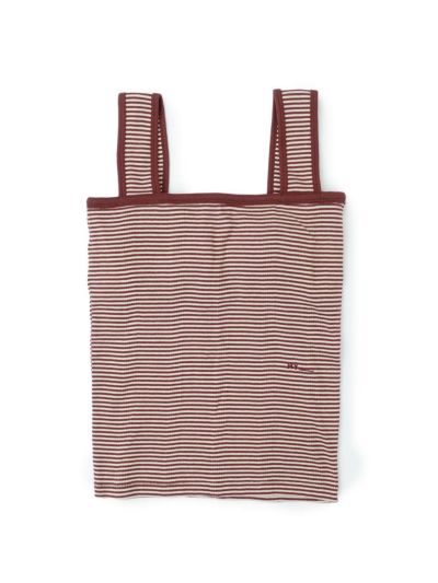Miller x MY SQUARE BARE TOP[BURGUNDY BORDER]