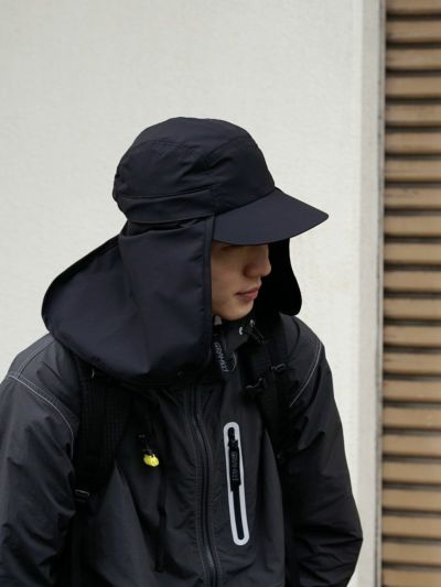 SUN SHADE CAP[BLACK]