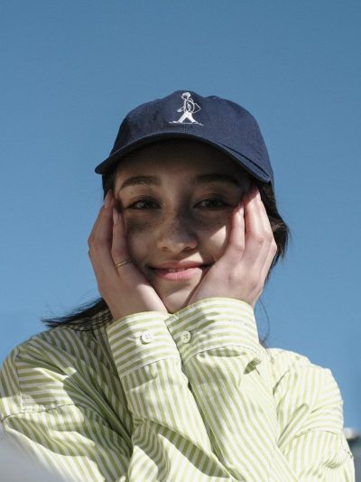 LOGO CAP for etoqk[NAVY×WHITE]