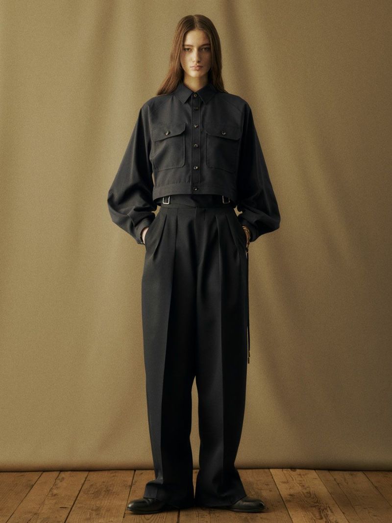 24SS THE RERACS CPOショート 長袖シャツ 24SS THE RERACS CPOショート 長袖シャツ