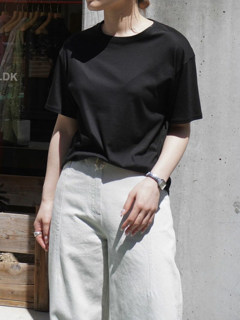 L’Appartement Sheer T-shirts ブラック L'Appartement DEUXIEME CLASSE - L'Appartement Sheer T-shirt
