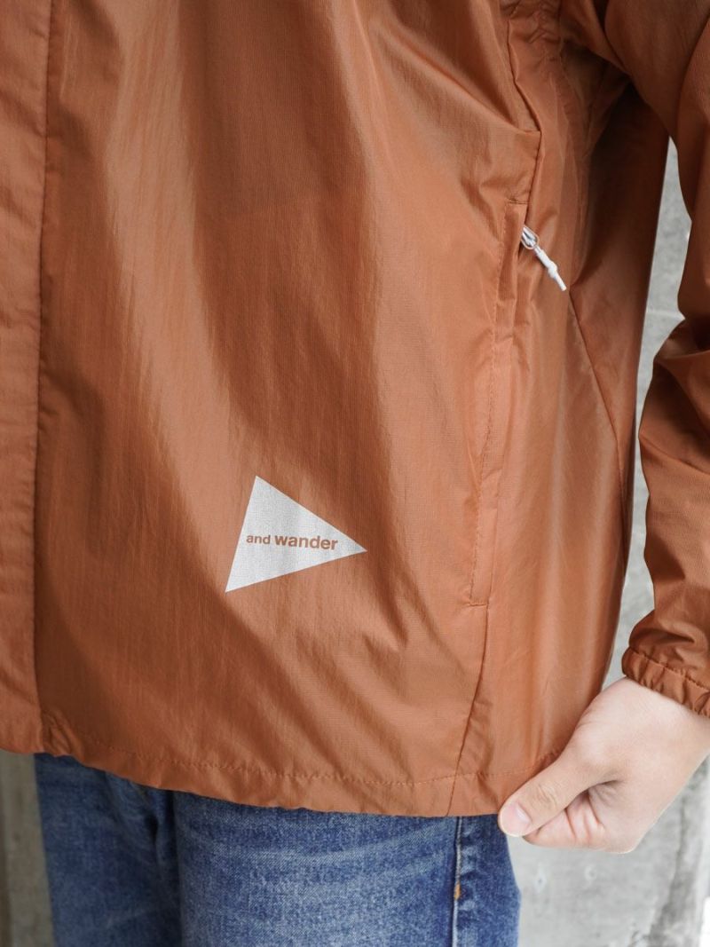 【25SS】and wander oversized rip jacket L oversized rip jacket[BROWN] | 1LDK (ワンエルディーケー) 公式サイト