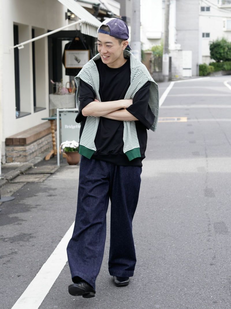MENS】TECH SWEAT CREW S/S[BLACK] | 1LDK (ワンエルディーケー