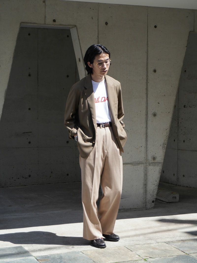 Norfolk Jacket -mocha stripe- – m's braque