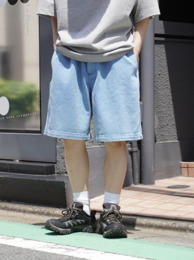 パンツ 2024SS evcon COTTON BEACH SHORTS[BLACK] EVCON《エビコン》COTTON BEACH SHORTS(242-91501A) | 公式通販