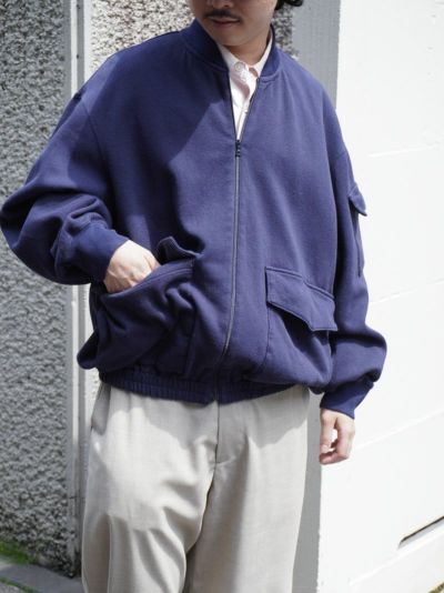 JERSEY G8 BLOUSON[NAVY]