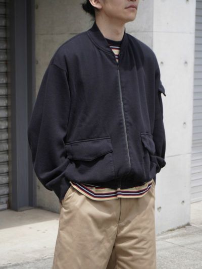 JERSEY G8 BLOUSON[BLACK]