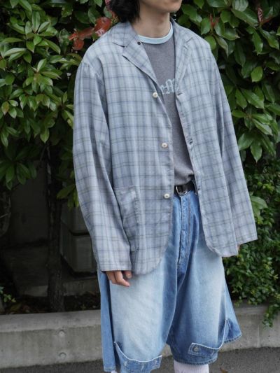 折って折ってshirts JACKET[SMOKEY GRAY]