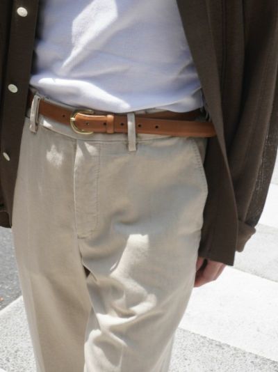 24mm GOAT BONDING BELT[BROWN]