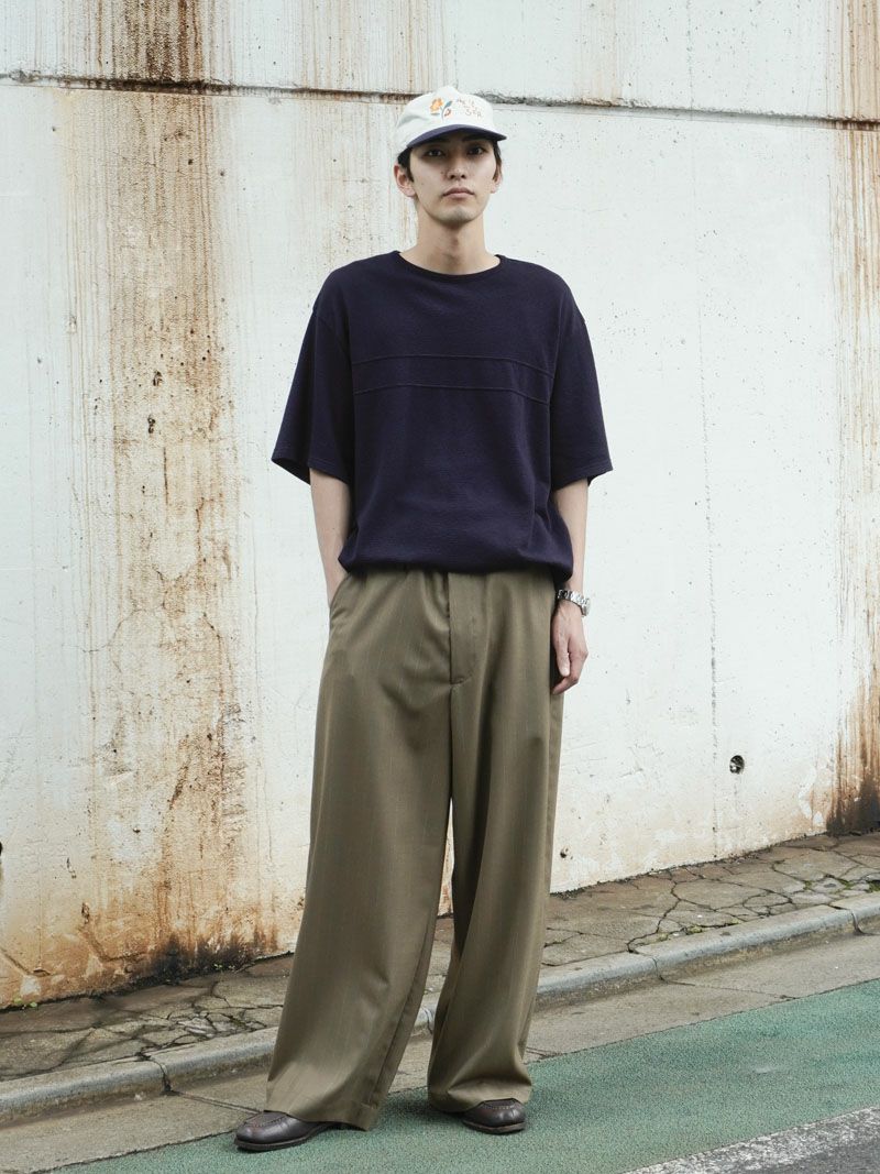 SUMMER WOOL WIDE TROUSERS[MOCA] | 1LDK (ワンエルディーケー