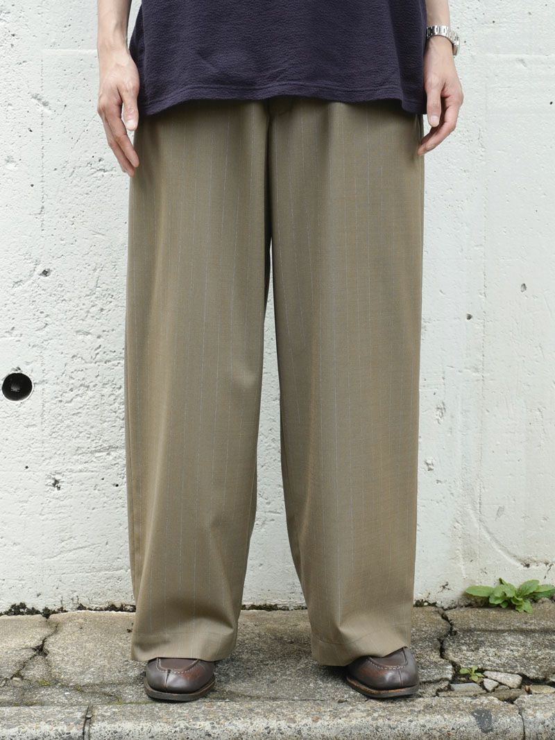 SUMMER WOOL WIDE TROUSERS[MOCA] | 1LDK (ワンエルディーケー