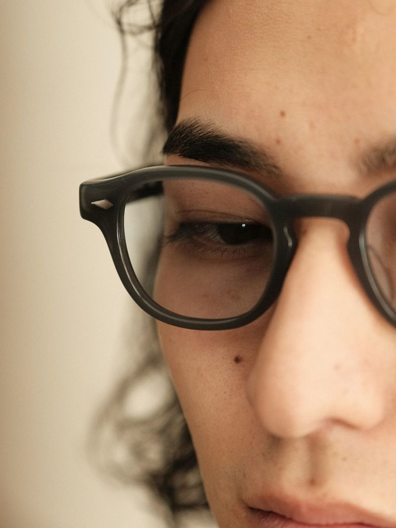 NOCHINO OPTICAL for 1LDK Aisumi Cha(藍墨茶) NOCHINO[Aisumi Cha × Blue Grey to D.Grey Photochromic lens