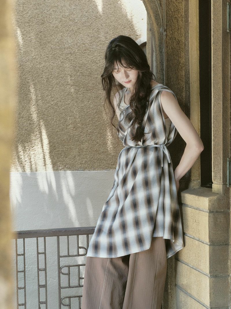 WRAPED APRON SKIRT[BROWN] | 1LDK (ワンエルディーケー) 公式サイト