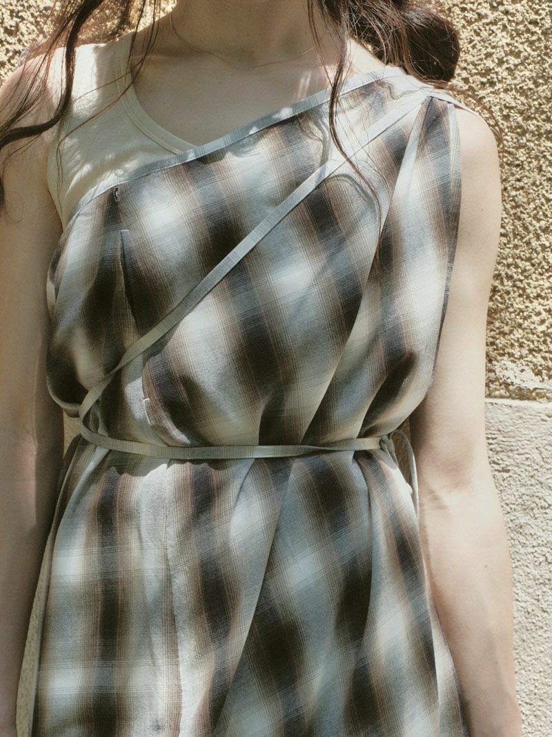 WRAPED APRON SKIRT[BROWN] | 1LDK (ワンエルディーケー) 公式サイト