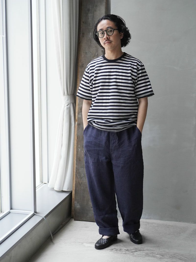 1ldk MY__ EASY BAKER PANTS 新品 Walk Easy Baker Pants[NAVY] | 1LDK (ワンエルディーケー) 公式