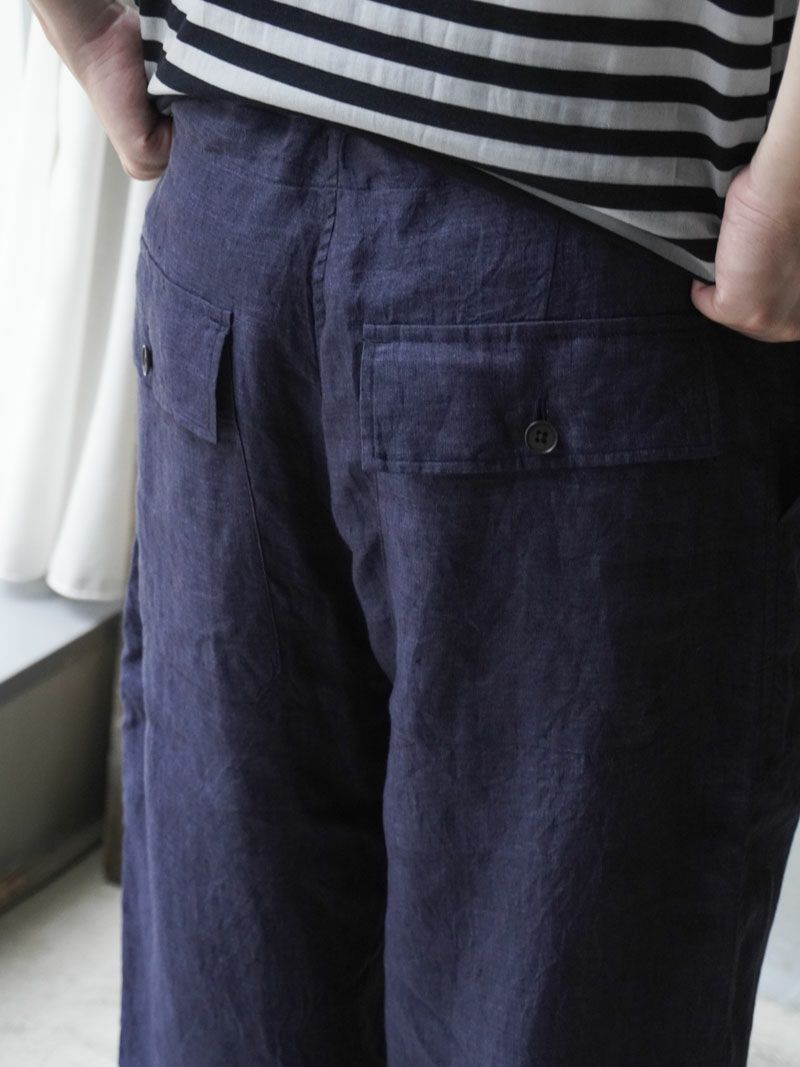 1ldk MY__ EASY BAKER PANTS 新品 Walk Easy Baker Pants[NAVY] | 1LDK (ワンエルディーケー) 公式