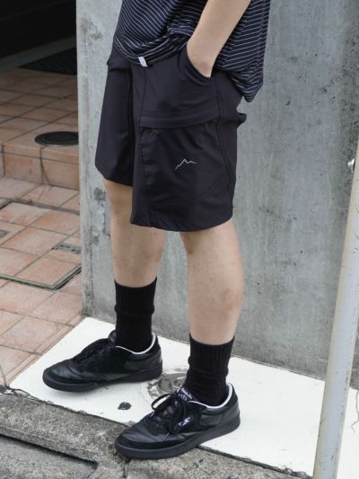 Stretch Shell Shorts[BLACK]