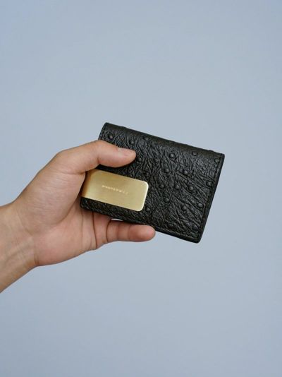 IBIZA OSTRICH MONEY CRIIP 1LDK EXCLUSIVE[BLACK]