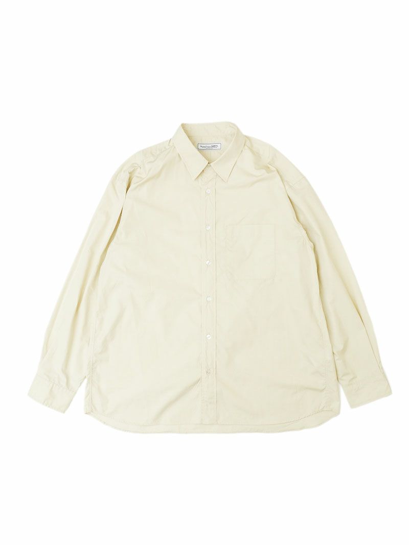 L/S REGULAR COLLAR SHIRTS[IVORY] | 1LDK (ワンエルディーケー) 公式