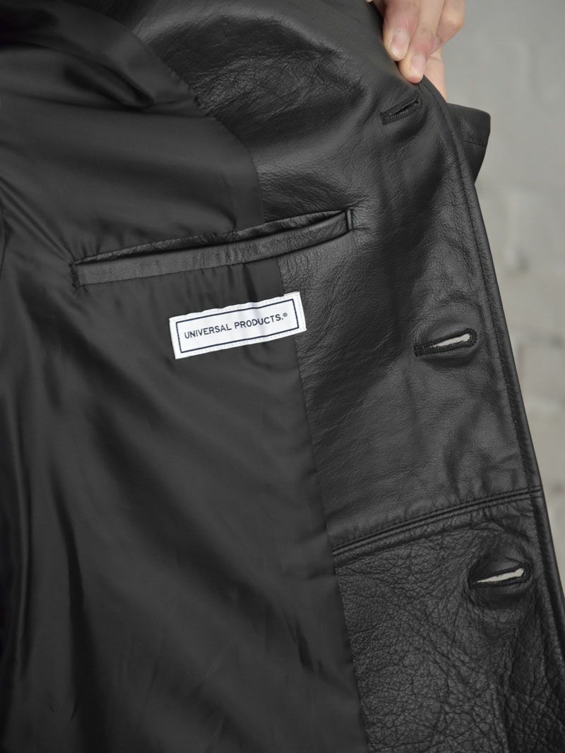 LEATHER CAR COAT[BLACK] | 1LDK (ワンエルディーケー) 公式サイト