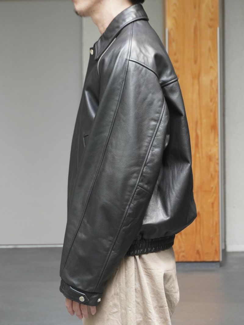 LEATHER BLOUSON[BLACK] | 1LDK (ワンエルディーケー) 公式サイト