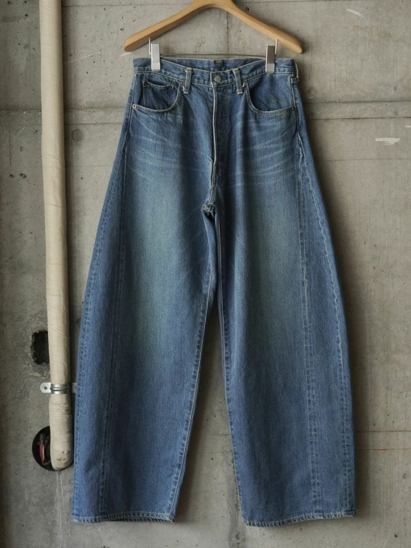 DEFORMATION WIDE DENIM JEANS[INDIGO] | 1LDK (ワンエルディー