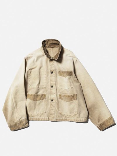 MY___ 1LDK ヒゲポロニット BORDER MESH KNIT SKIPPER POLO SHIRT[IVORY] | 1LDK (ワンエル