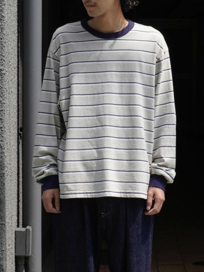 ORIGINAL BORDER L/S T-SHIRTS[GREIGE] | 1LDK (ワンエルディーケー