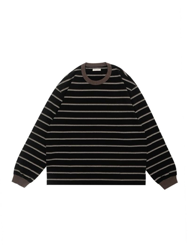トップス   Vintage Border L/S Tee ORIGINAL BORDER L/S T-SHIRTS[BLACK] | 1LDK (ワンエルディー