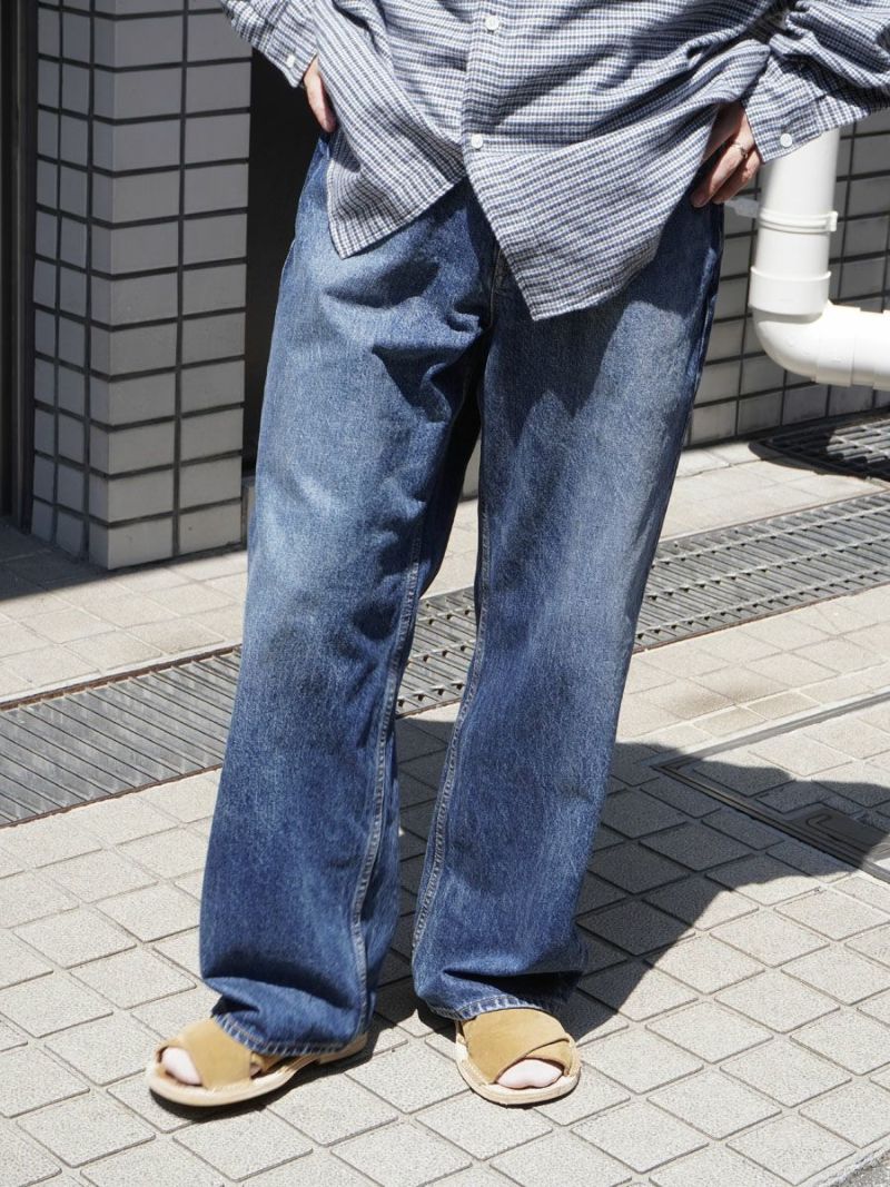 5POCKET BUGGIE DENIM PANTS[VINTAGE WASH] | 1LDK (ワンエル