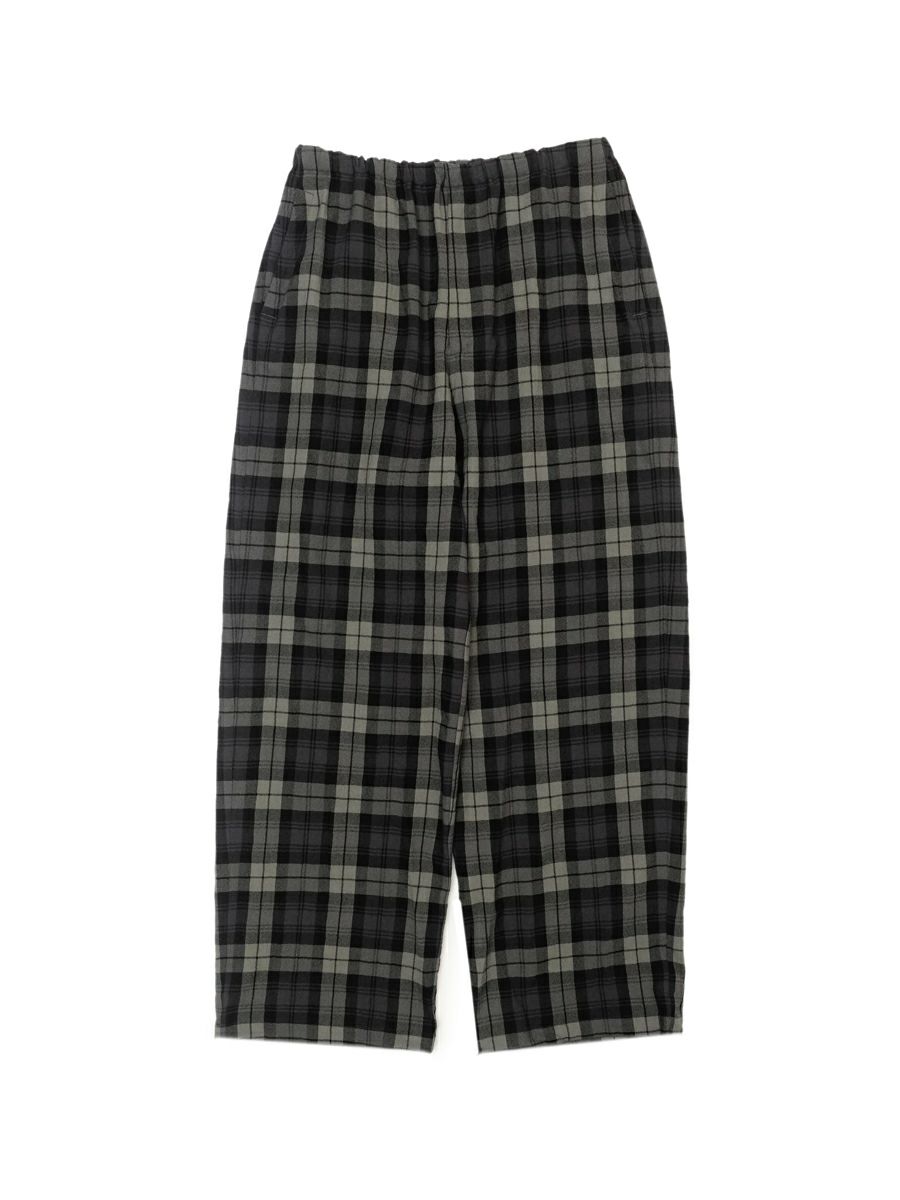 WOOL EASY OVER PANTS[CHECK] | 1LDK (ワンエルディーケー) 公式