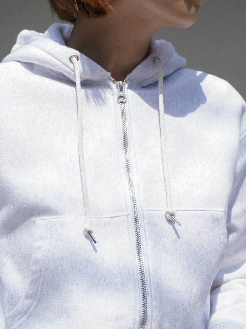 フィーニー pheeny zip スウェットポケット有パーカー新品未使用 Athletic fleece zip up hoodie[GRAY] | 1LDK (ワンエルディーケー