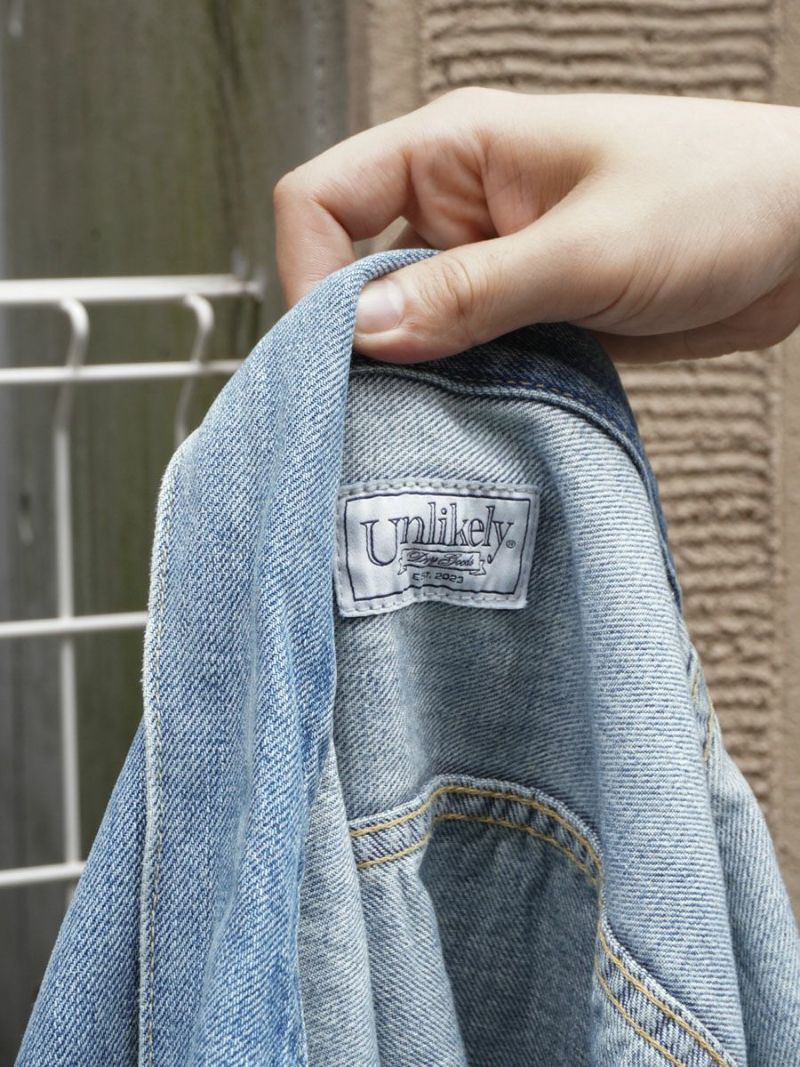 Unlikely Time Travel Trucker Jacket 1977Wash[Vintage Indigo
